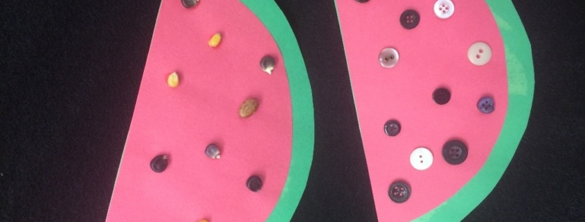 Paper watermelon