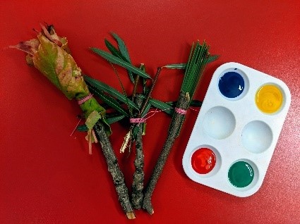 Paintbrushes made from plants