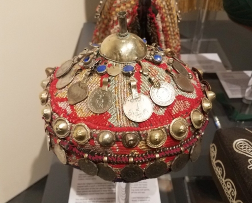 Headdress with coins