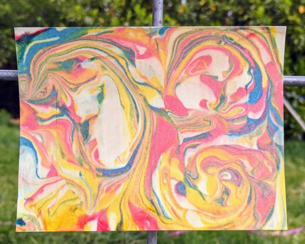 Swirl painting