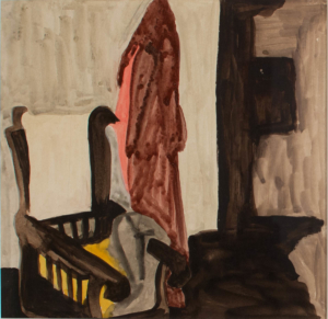 Painting of a chair