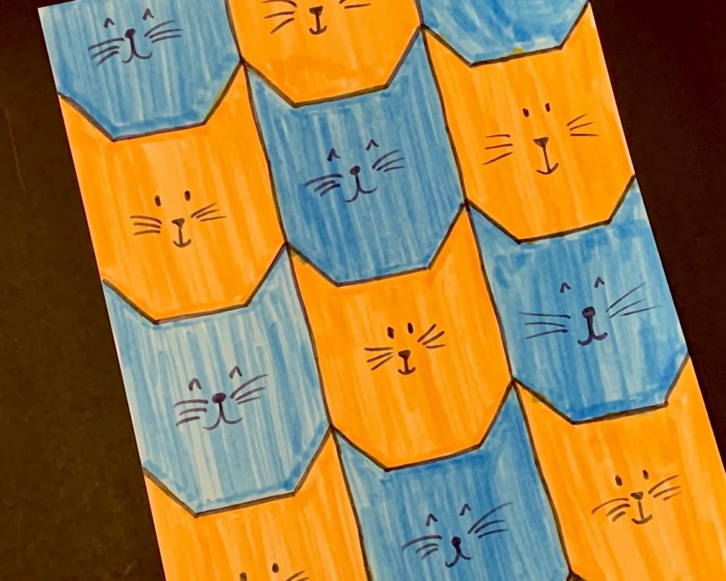cat tessellation engineering print